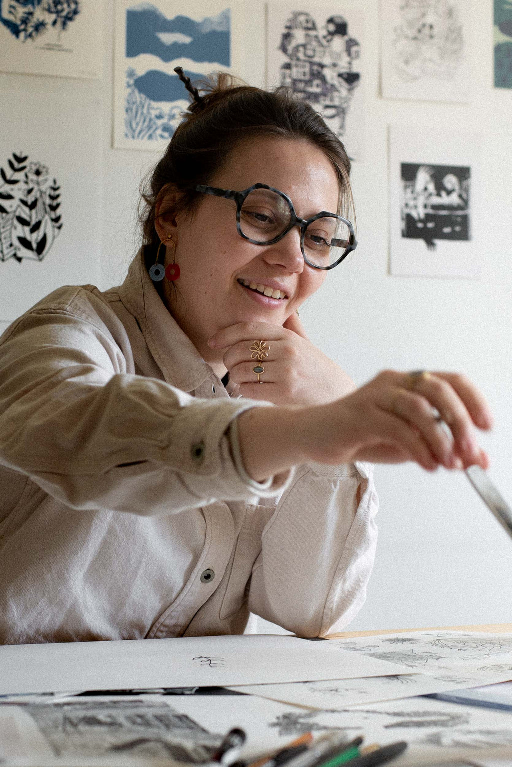 L'artiste Lorette Cld