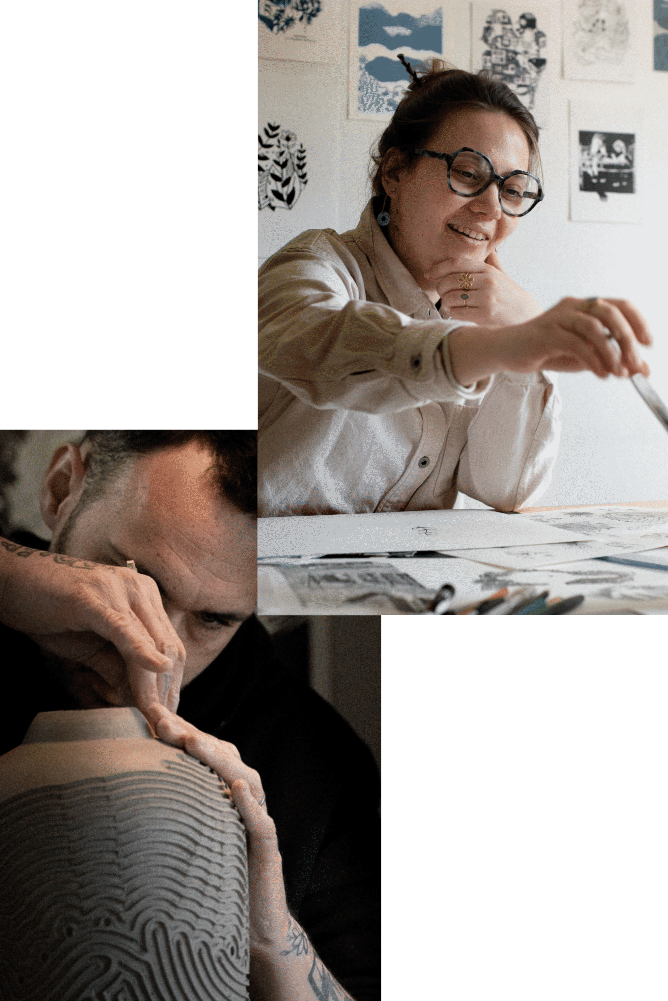 Les artistes pour Estampe Fragrance