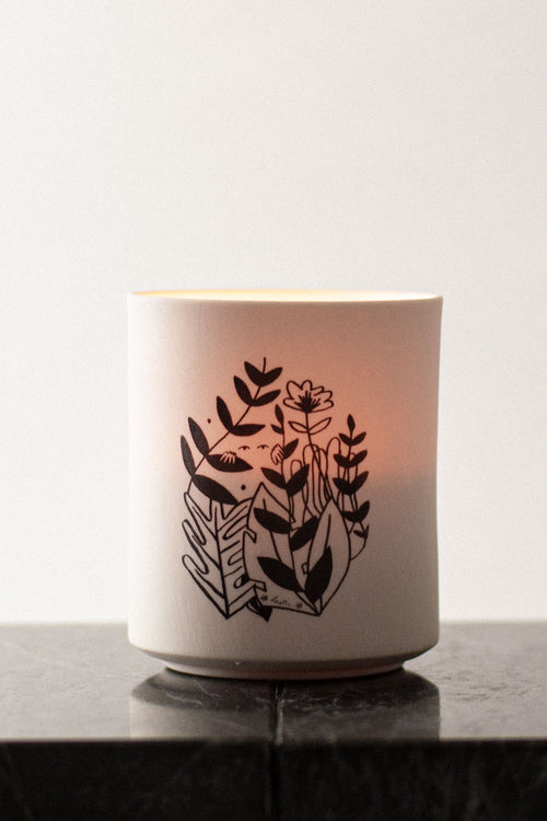 Bougie par Lorette Cld la nuit