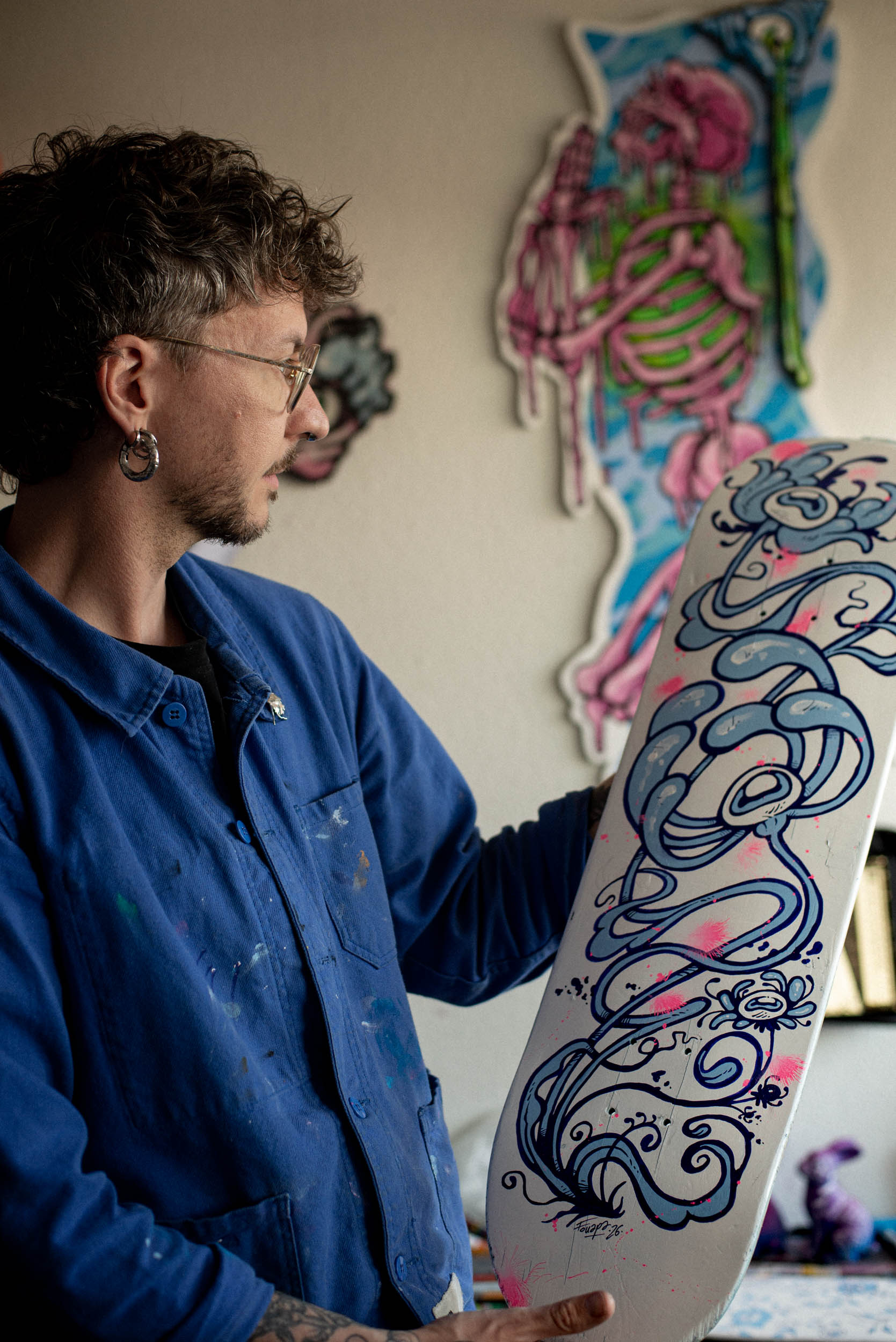Bougie "Pop Macabre" by Fouapa